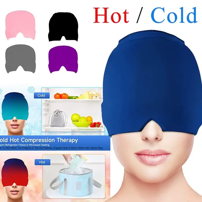 Casquette de glace en Gel pour Migraine