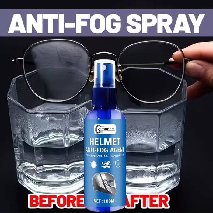 Spray anti-buée pour casque de moto 100 ml