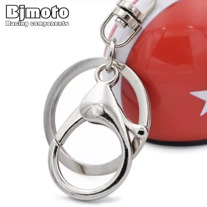 BJMOTO mode voiture moto casque porte-clés