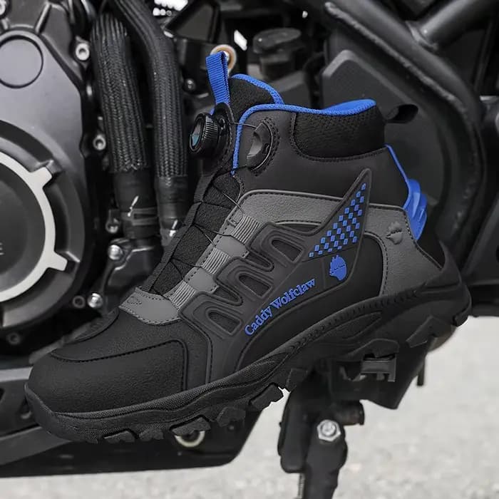 Bottes de moto printemps-automne pour hommes