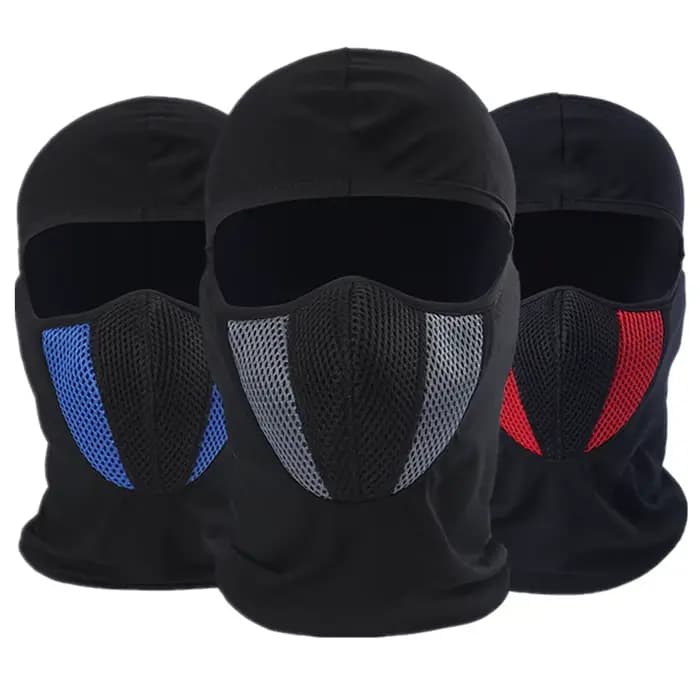 Cagoule respirante intégrale pour moto