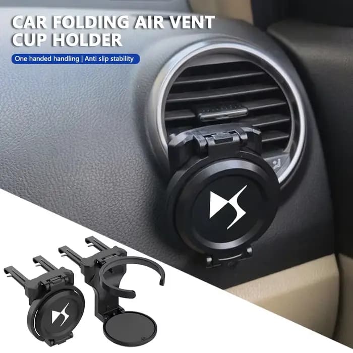 Support de tasse antidérapant pour grille d'aération de voiture DS Portable, accessoires intérieurs pour DS4S, DS5, 5LS, DS3, DS4, DS6, DS7, DS9, E-Tense