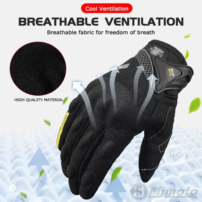 SUOMY gants de Moto été homme respirant écran tactile