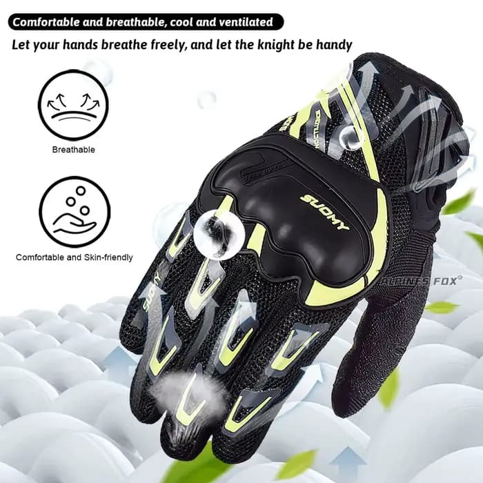 Suomy gants de Moto été maille respirant