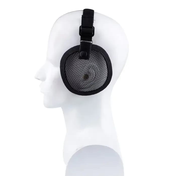 Protection d'oreilles en treillis métallique HB et ensemble de casque FAST – Cache-oreilles