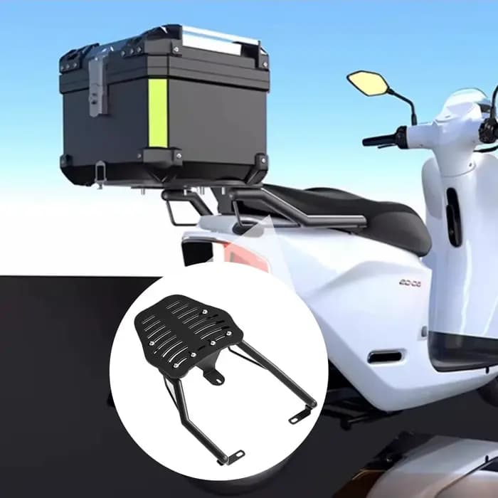 Porte-bagages réglable et polyvalent pour moto