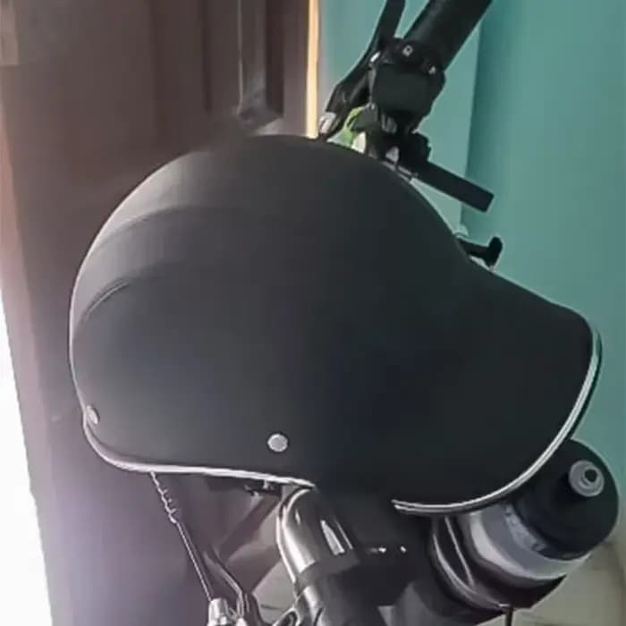 Demi-casque de moto pour homme