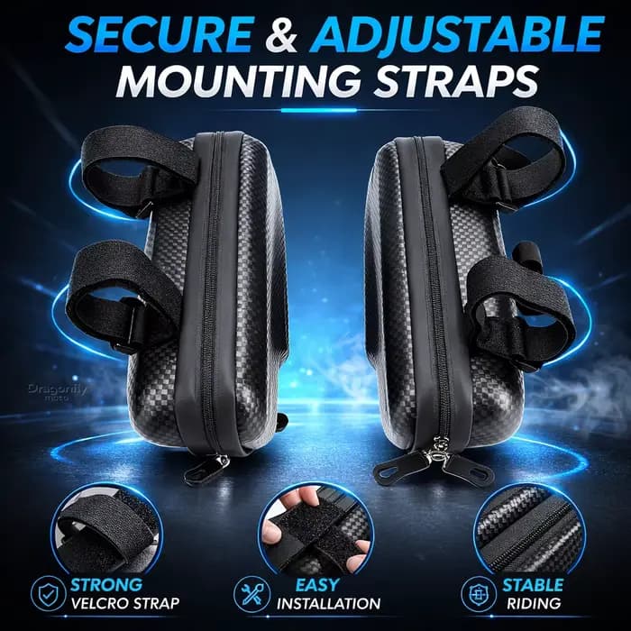 Sac latéral de grande capacité pour moto