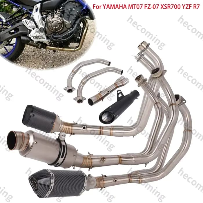 Tuyau système d'accès complet MT07 pour YAMAHA