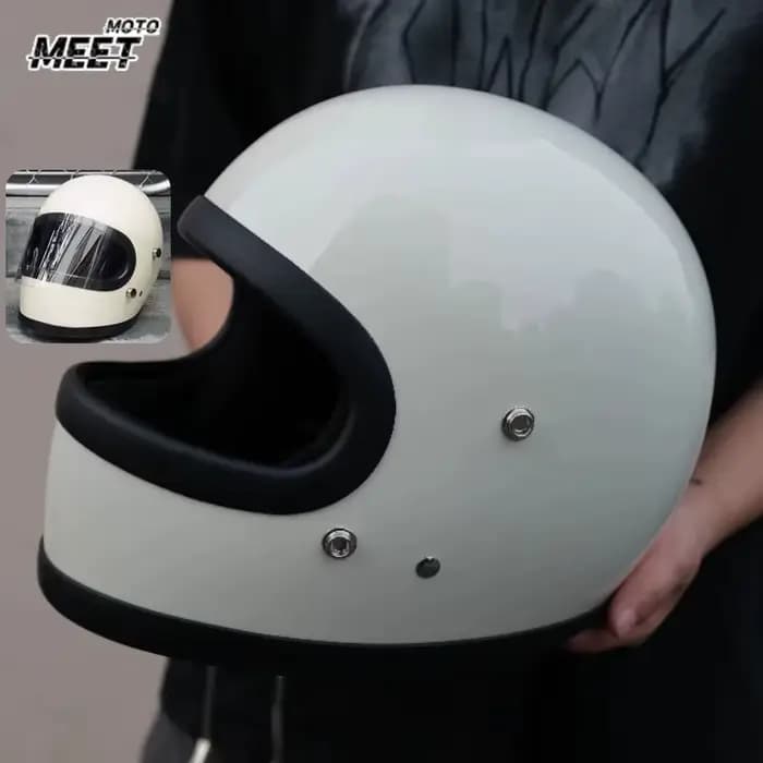 Casque de petit corps rétro chaud adapté pour Harley pour Chopper Cruise moto