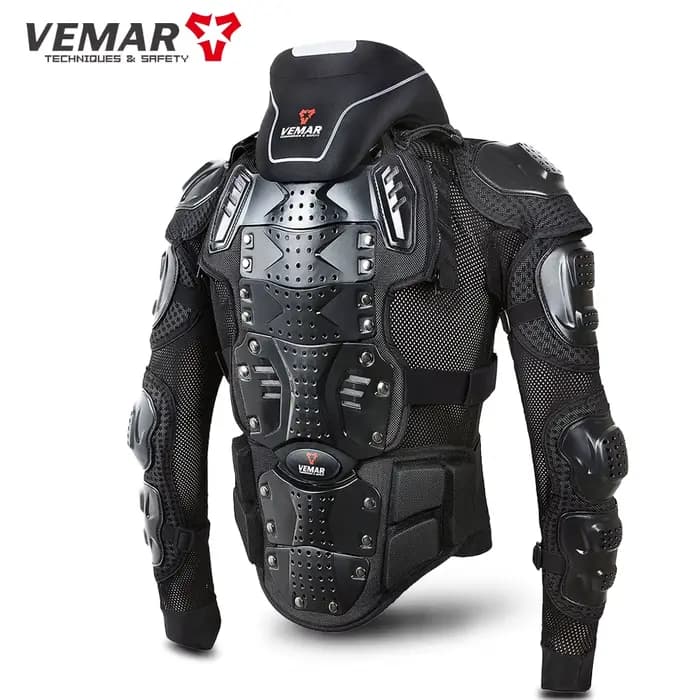 Moto hommes armure gilet cou garde Ridin course corps de protection