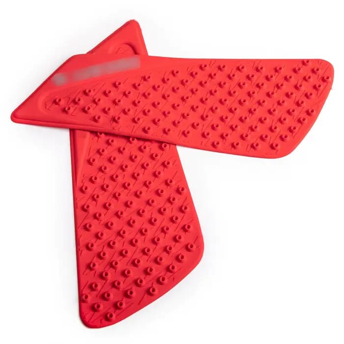 Areyourshop Tank Traction Grips Boot Guards adaptés pour Ducati 848 1098 1198 2008-2014 Rouge