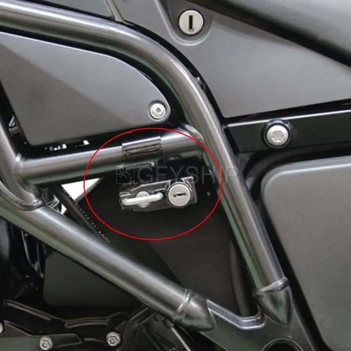 Serrure de casque de moto, BMW F800GS, F700GS, F650GS, F 800 GS, F 700, 650 GS