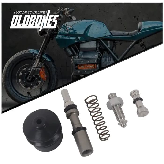 Kit de réparation du maître-cylindre de frein arrière pour moto Cafe Racer K Serie pour BMW K75 K75RT K75S 12MM