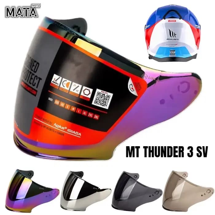 Les visières de casque MT-V-19 conviennent au