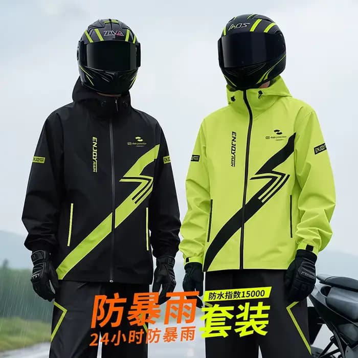 Combinaison de pluie pour moto homme et femme