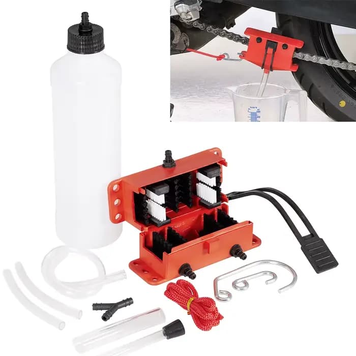 Kit de nettoyage de chaîne de moto