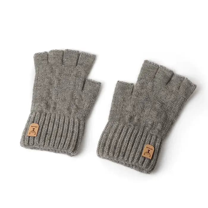 Gants thermiques épais tricotés pour hommes et femmes