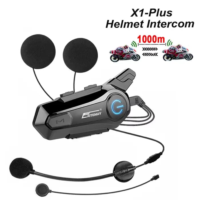X1 Plus casque de moto Interphone
