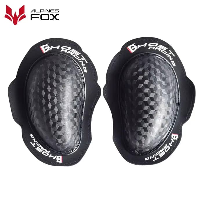 Genouillères universelles pour pantalons de moto, motocross, course, cyclisme, Sport, équipement de protection, genouillères, curseurs, housse de protection