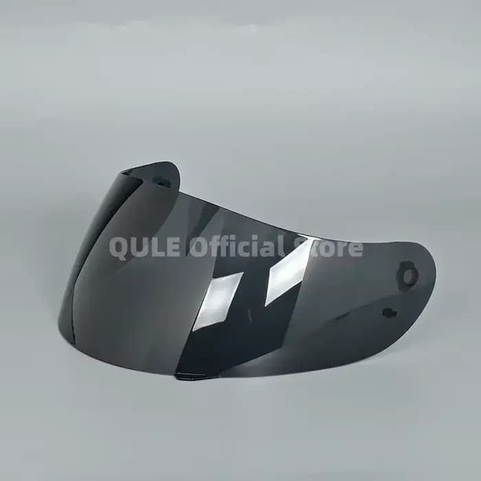 Casque de moto bouclier intégral visière lentille