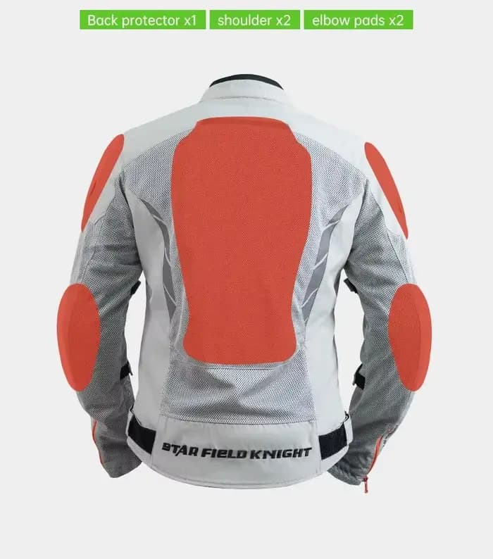 Star Field Knight – vestes de moto d'été pour hommes