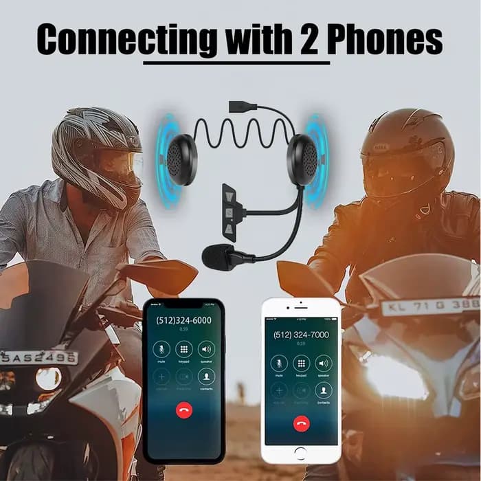 Bluetooth 5.2 casque de Moto