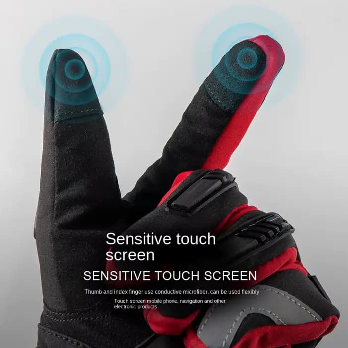 ORZ gants de Moto hiver coupe-vent chaud