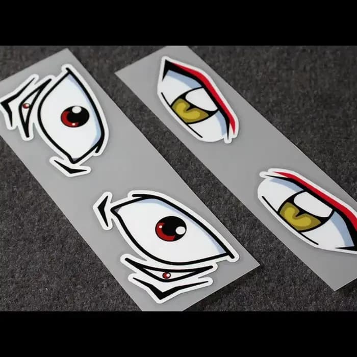 Autocollant réfléchissant pour les yeux