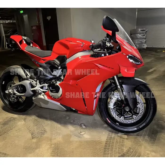 Pour DUCATI Panigale V4 V4S 2025 accessoires garde-boue avant et garde-chaîne arrière en Fiber de carbone
