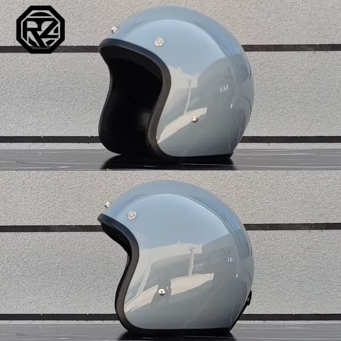 Casque de moto rétro approuvé DOT