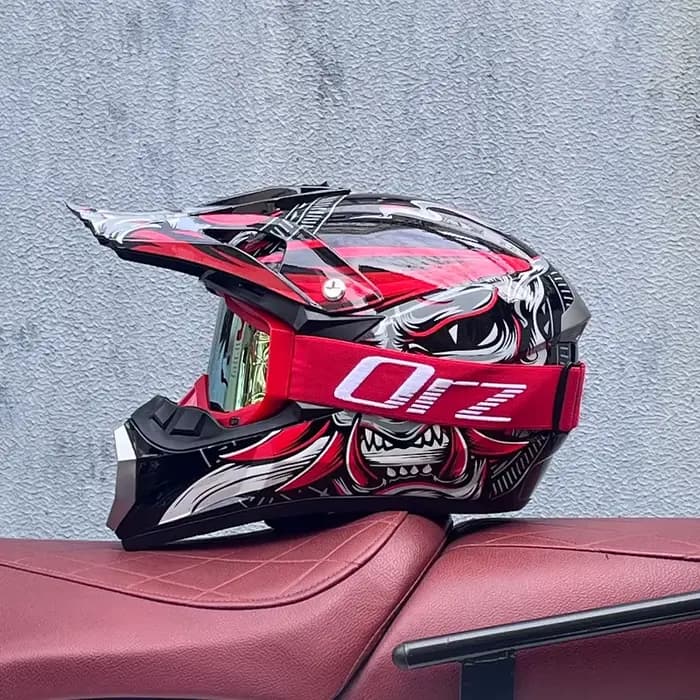 Hommes Motocross casque hors route professionnel Atv Cross casques vtt Dh course Moto
