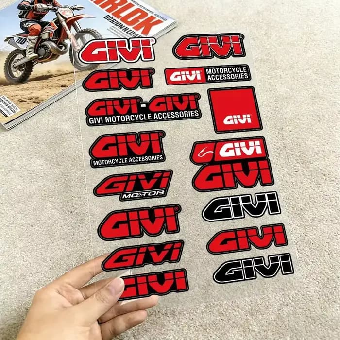 Autocollants réfléchissants pour moto GIVI