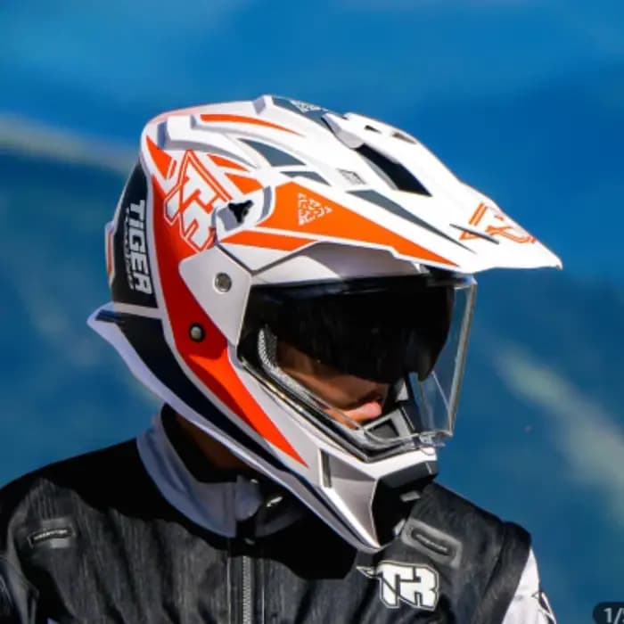 Casque de moto tout-terrain Trtiger JT1