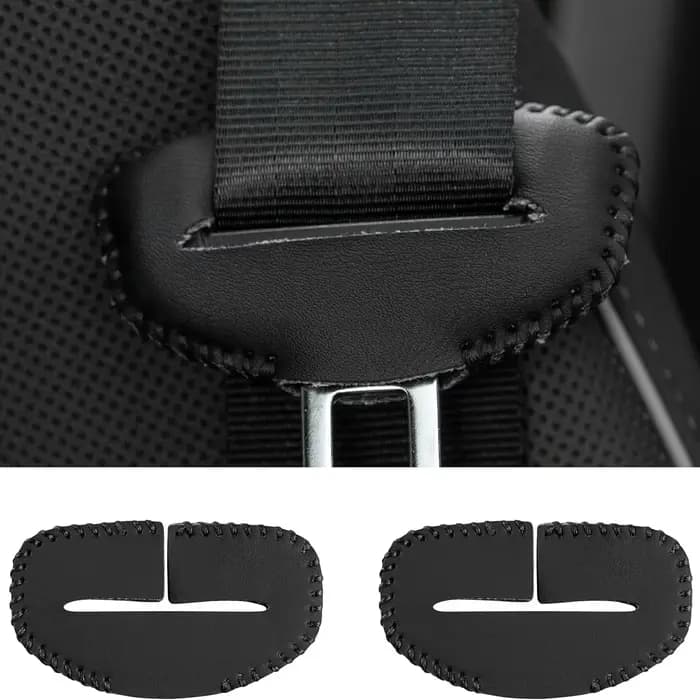Les boucles de ceinture de sécurité de voiture sont des accessoires utilisés pour embellir la décoration intérieure d'un véhicule.