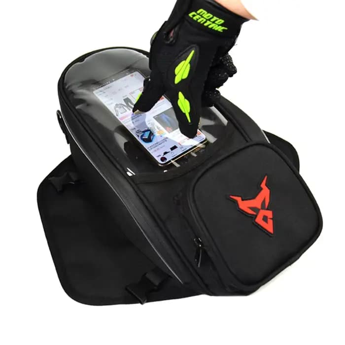 Sac de réservoir de moto extérieur étanche magnétique universel pour navigation et outils