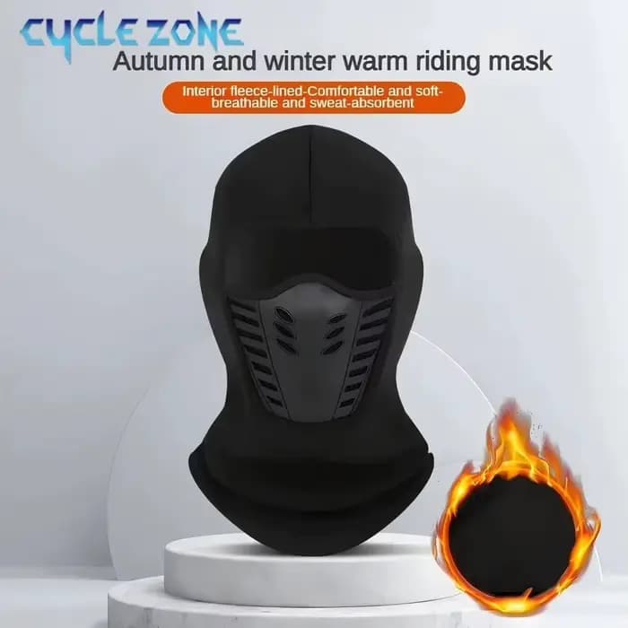 Masque thermique d'hiver pour moto