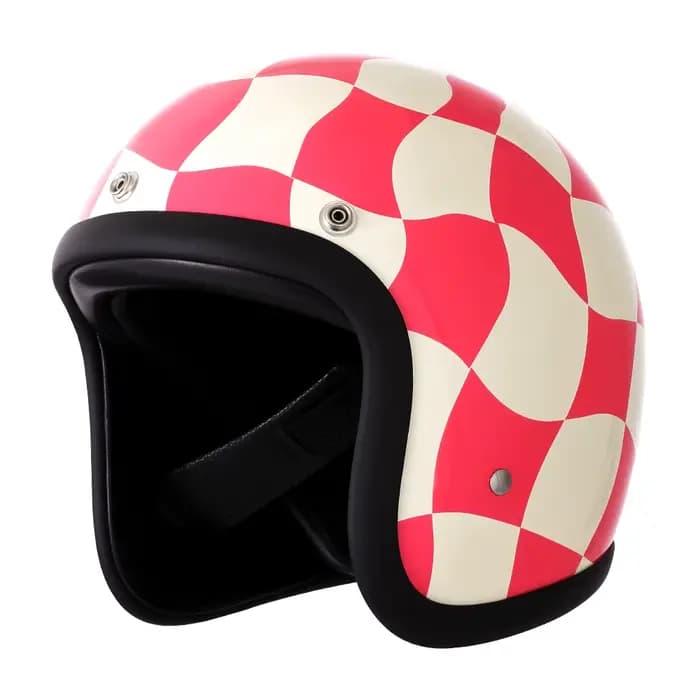Nouveauté TT & COCASCOS Casque de Moto Jet Vintage 500TX visage ouvert rétro 3/4 demi