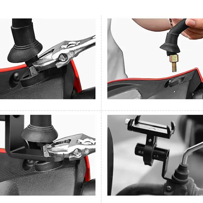 Support de téléphone pour guidon de moto