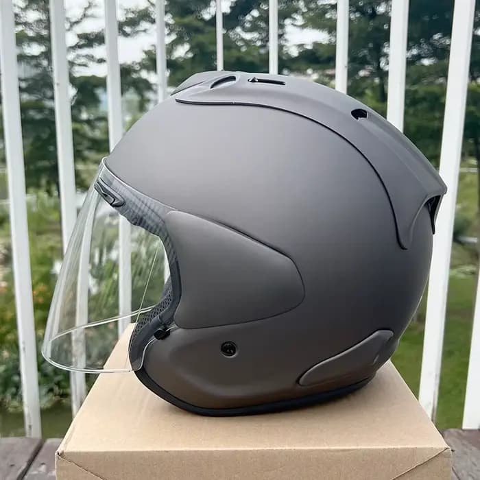 Nouveau SZ-R EVO gris mat demi casque unisexe moto tout-terrain SZ-R EVO