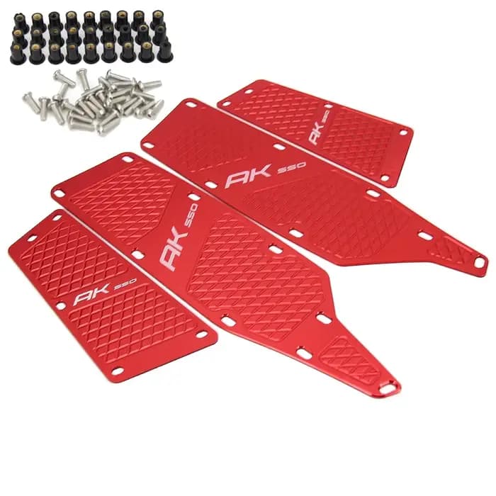 Nouveaux accessoires de moto décoration arbre d'entraînement et couvercle de culbuteur béquille de pied de lit pour KYMCO AK550 AK 550 2017-2020 2019