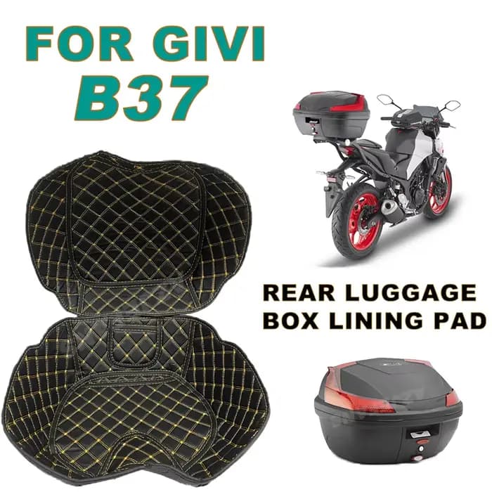 Pour GIVI B37 boîtier supérieur de moto protecteur boîte de rangement tapis accessoires