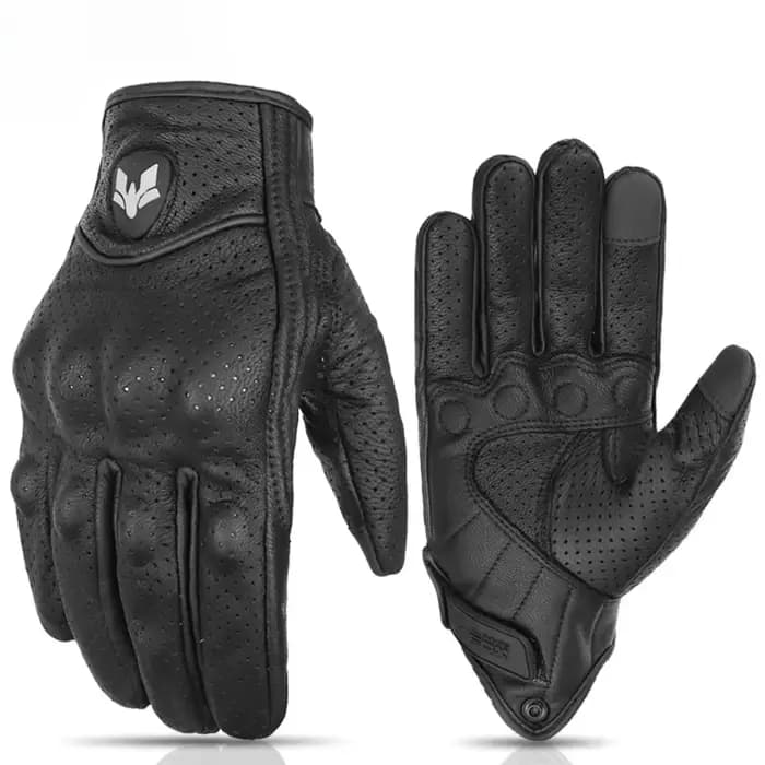 Gants de moto rétro pour hommes et femmes