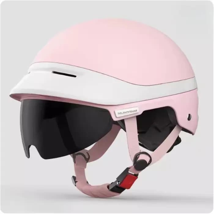 Hommes Moto demi-casque casquette De Baseball demi-visage casque Anti-UV