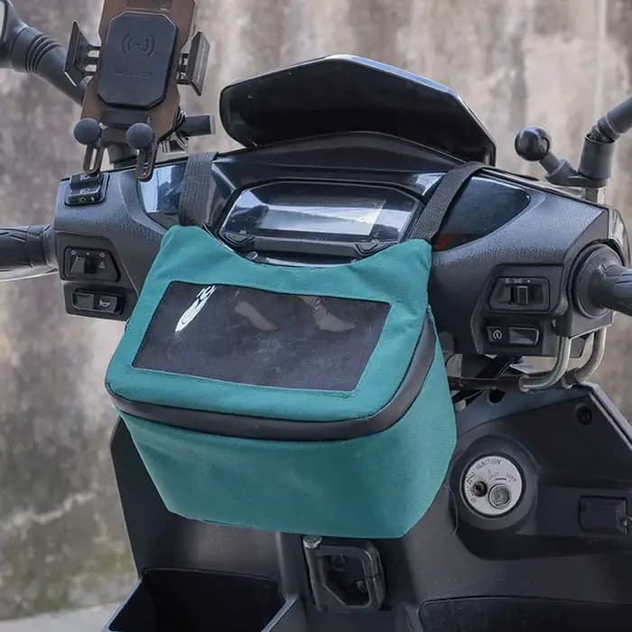 Sac étanche pour barres de protection de moto