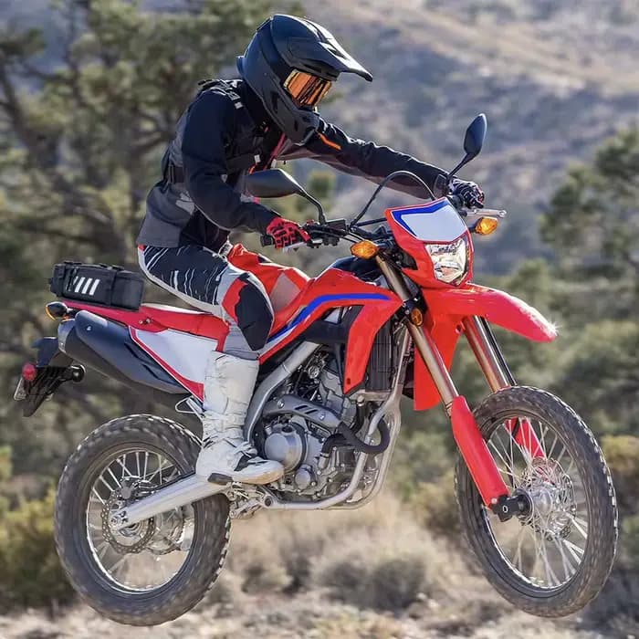 Sac arrière de garde-boue arrière de moto 6L