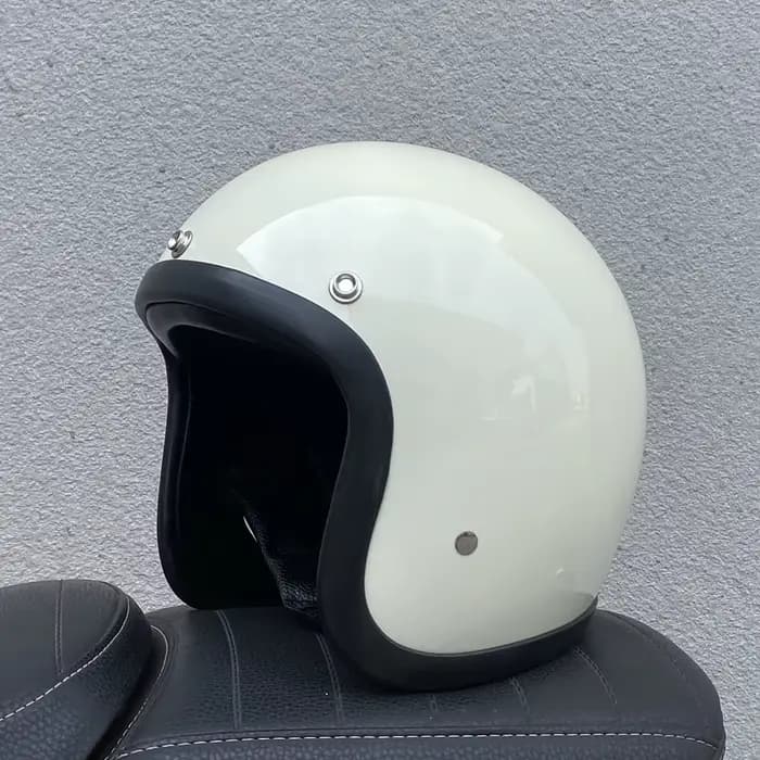 Véritable Vintage TT & COCASCOS mode Moto casque rétro Scooter équitation visage ouvert 3/4 Jet Casco