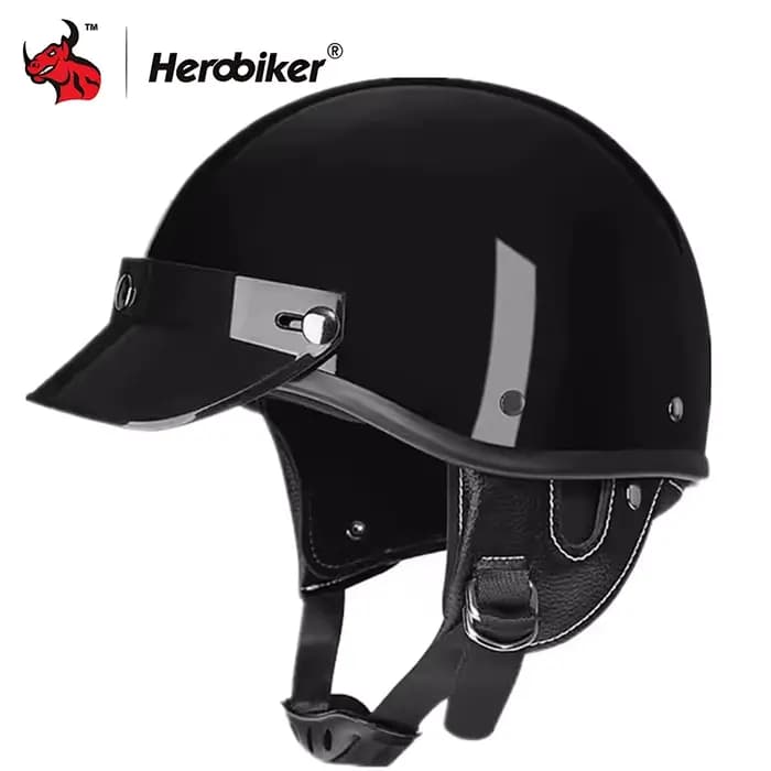 Demi-casque de moto Vintage casques