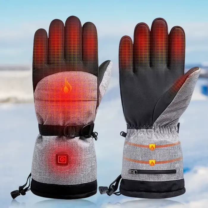 Gants chauffants d'hiver hommes femmes