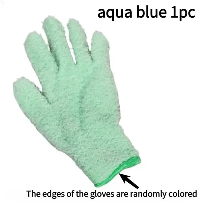 Gants de nettoyage en microfibre